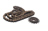Framdrev, kedja, pinjong, drivsats BMW G 650 Xmoto E65X...