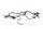 Mazo de cables, mazo de cables principal, sistema eléctrico, fusible Honda Pan European SC26 90-01