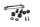 Fuel tank bracket damping rubbers mounting kit Honda CBR 1000 F SC24 89-93