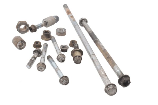 Frame screw connection axle screw set nut Honda CBR 1000 F SC24 89-93
