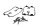 Valve cover gasket left, screw set Honda Pan European SC26 90-01