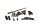 Support moteur, support dessieu, support de châssis Honda Pan European SC26 90-01