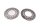 Front drilled brake discs, pair, 4.3mm brake system Honda CBR 1000 F SC24 89-93