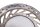 Front drilled brake discs, pair, 4.3mm brake system Honda CBR 1000 F SC24 89-93