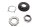 Steering head nuts, fork bridge mounting kit, front Honda CBR 1000 F SC24 89-93