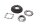Steering head nuts, fork bridge mounting kit, front Honda CBR 1000 F SC24 89-93