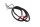 Cable de intermitente, mazo de cables, trasero izquierdo y derecho, sistema eléctrico Suzuki DR 800 S SR43B 91-97