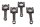 Set di bielle, albero motore, interno motore MM5 20 Honda CBR 1000 F SC24 89-93