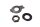 Afstandsplaat voor borgmoer van koppeling Suzuki DR 800 S SR43B 91-97
