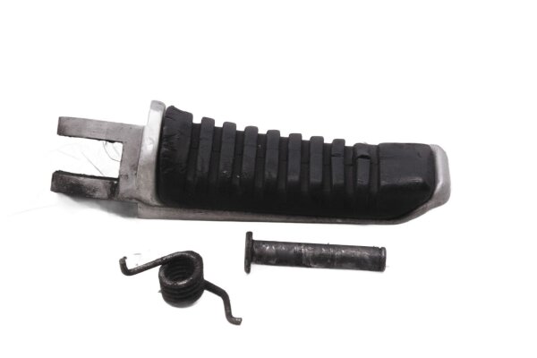 Front left drivers footrest, rubber pad, spring, bolt Ducati ST4 916ST4 98-03
