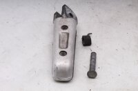 Front left drivers footrest, rubber pad, spring, bolt Ducati ST4 916ST4 98-03
