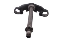 Lower fork bridge, steering tube bearing, chassis mount...