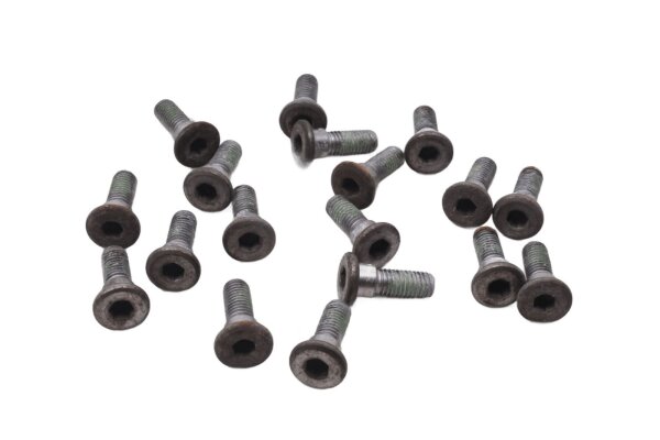Juego de tornillos para pinza de freno, hexágono interior, sistema de frenos Honda CBR 1000 F SC24 89-93
