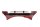 Front spoiler cover, air deflector, front upper, red Ducati ST4 916ST4 98-03