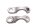 Support de poids de guidon extrémité droite BMW G 650 Xmoto E65X 0167 07-10