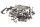 Engine screws, screw set, threaded bolts, nuts Honda CBR 1000 F SC24 89-93