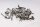 Engine screws, screw set, threaded bolts, nuts Honda CBR 1000 F SC24 89-93
