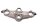 Upper fork bridge, steering head clamp, front steering Honda CBR 1000 F SC24 89-93