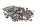 Kit de vis, colliers de fixation, entretoises BMW G 650 Xmoto E65X 0167 07-10