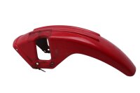 Front fender mudguard, red, curved Suzuki DR 800 S SR43B 91-97