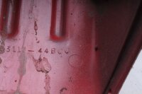 Front fender mudguard, red, curved Suzuki DR 800 S SR43B 91-97