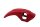Front fender mudguard, red, curved Suzuki DR 800 S SR43B 91-97