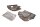 Fuel tank heat shield insulation kit Suzuki DR 800 S SR43B 91-97