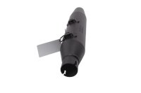 Sort udstødningsdæmper Harley-Davidson Sportster 1200 XL1200T SuperLow 17-17