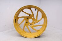 Rear wheel rim 17x6.00 yellow aluminum BMW K 1200 S K40...
