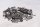 Schroefset voor motorframebevestiging, resterende voorraad BMW F 800 GS E8GS 0219 08-12