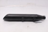 Exhaust muffler left matte black Harley-Davidson Street...