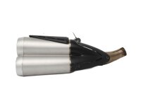 Dubbele uitlaatdemper uitlaatsysteem Ducati Diavel 1200...