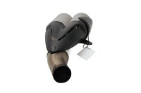Doppelendtopf Auspuff Schalldämpfer Abgasführung Ducati Diavel 1200 14-14