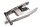 Swingarm, rear suspension, shock absorber mount Yamaha FZ 6 Fazer RJ14 07-08