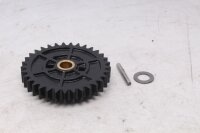 Oil pump gear, drive gear, gear, brass bushing, Rotax BMW F 800 GS E8GS 0219 08-12