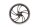Front wheel rim cast wheel 1.85x19 front wheel hub front wheel Yamaha XJ 650 4K0 80-82