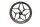 Front wheel rim 17xMT3.50 five-spoke front BMW R 1200 RT K26 0368 R12T 05-09