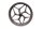 Front wheel rim 17xMT3.50 five-spoke front BMW R 1200 RT K26 0368 R12T 05-09