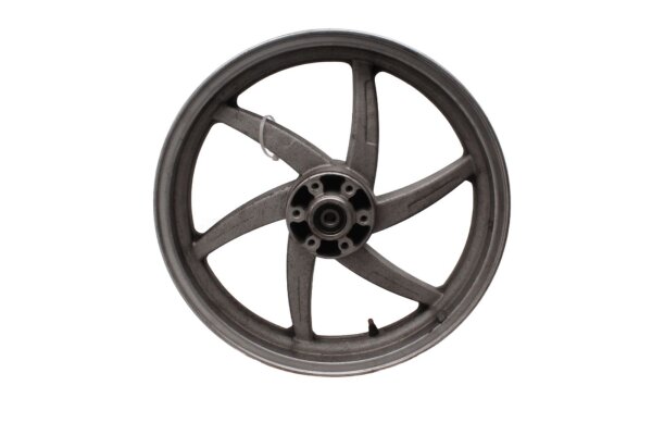 Cast rim front wheel front axle 17 inch 3.00 width Hyosung GT 650 GT650 08-12
