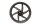 Cast rim front wheel front axle 17 inch 3.00 width Hyosung GT 650 GT650 08-12
