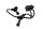 Ontstekingsspoel, ontstekingskabel, dubbele kabel, connector, 12V Suzuki GSF 1200 S Bandit WVA9 01-05