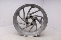 Rear wheel rim, silver, 6-spoke design, rear rim BMW K...