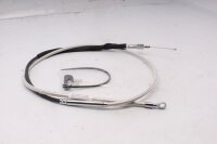 Cable de embrague con revestimiento de acero inoxidable Harley-Davidson Fat Boy 1750 FLFB Softail 21-21