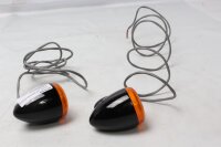 Orange og sort indikatorsæt Harley-Davidson Rocker 1584 FXCW Softail 09-09