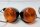 Orange og sort indikatorsæt Harley-Davidson Rocker 1584 FXCW Softail 09-09