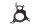 Instrucciones para el soporte del tambor selector de marchas de la caja de cambios Suzuki GSF 1200 S Bandit WVA9 01-05