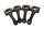 Connecting rods, connecting rods, crankshaft, engine set, piston pins Yamaha XJ 550 4V8 84-84