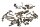 Motorskruvsats, monteringssats Aprilia RST 1000 Futura PW / RST1000 01-04