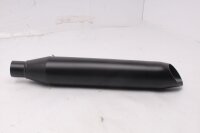 Exhaust muffler left, black matte Harley-Davidson Street...