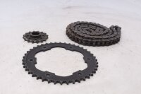 Kit catena, catena di trasmissione, pignone, set di corone BMW F 800 GS E8GS 0219 08-12